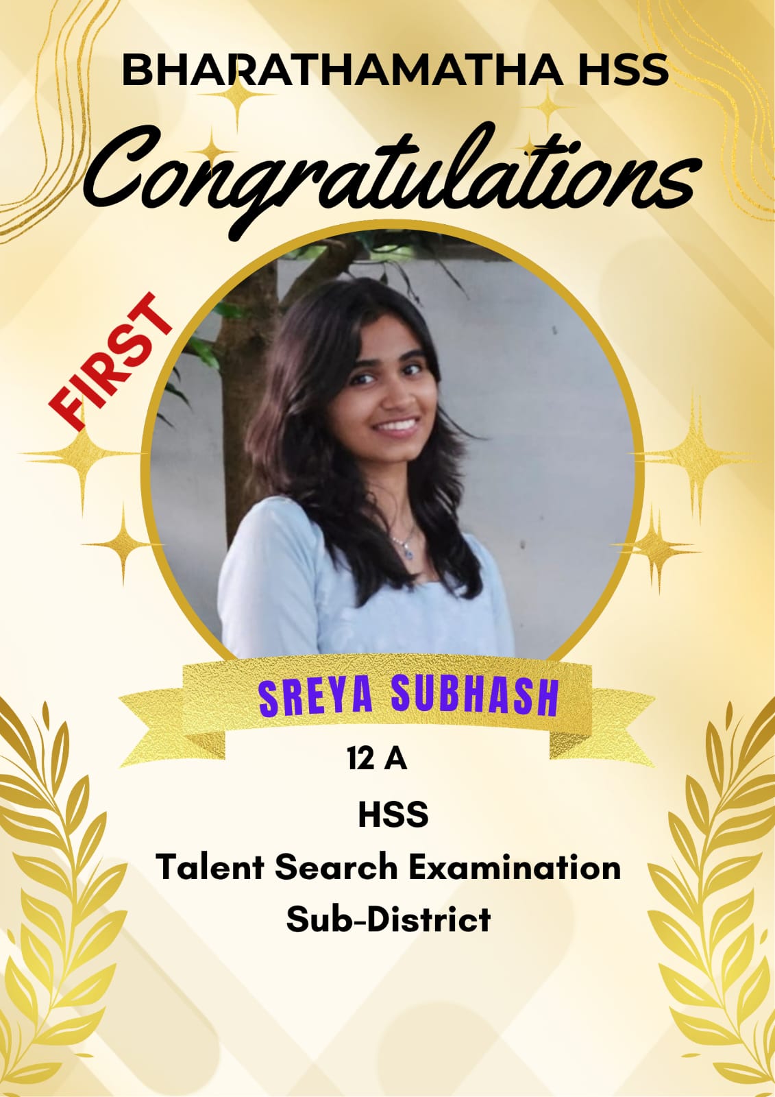 SREYA SUBHASH
